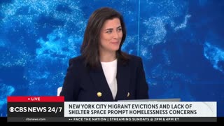 As migrant crossings decline, how New York City is handling its migrant shelter policy CBS News