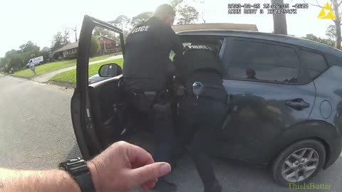 Body cam footage released in connection to man dragging Fort Walton Beach Police officers