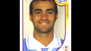 PANINI URUGUAY TEAM WORLD CUP 2002