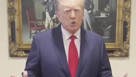 Presidenr Trump just released this video saying: I Am An innocent Man... 06/12/23..