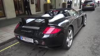 Porsche Carrera GT crazy sounds!!!