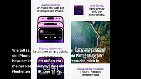 Apple iPhone 14 Pro (128 GB) - Dunkellila - Rezension