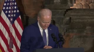 WATCH: Biden Gets Confused Reading His Own Notes