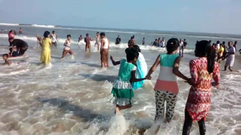 Sea of Odisha (puri) bay of Bengal