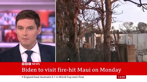 US President Biden to visit fire-hit Maui on Monday – BBC News