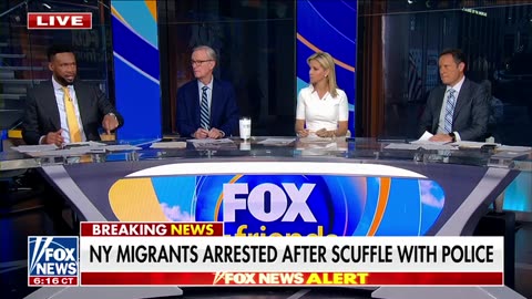 Fox News - WATCH: Migrants scuffle with NYC police