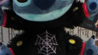 Disney Parks Stitch Experiment 626 Halloween Plush Doll #shorts