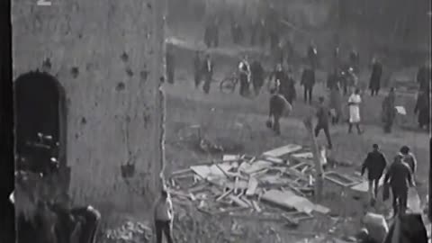 Hledání ztraceného času - Bombardování části Prahy 25 března 1945, sestřih