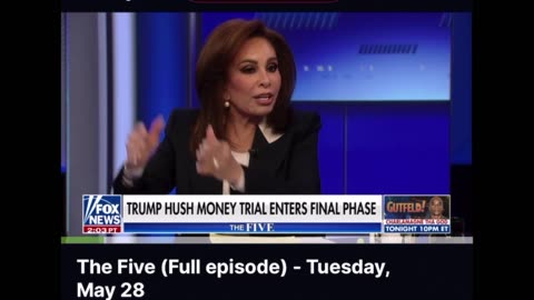 RUMBLE CLIP (Judge Jeanine on The 5): What's Judge Jeanine's Take on NYC Trump Trial?