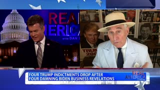 REAL AMERICA - Dan Ball W/ Roger Stone, Another Ridiculous Trump Indictment On The Books