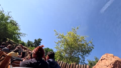 Disneyland Big Thunder Mountain GoPro, Chest Mounted