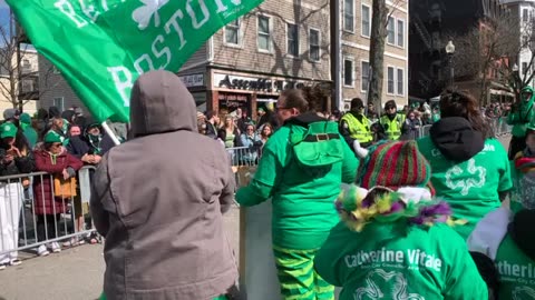 Saint Paddy's Day Parade in BOSTON! CATHERINE VITALE FOR CITY COUNCIL!