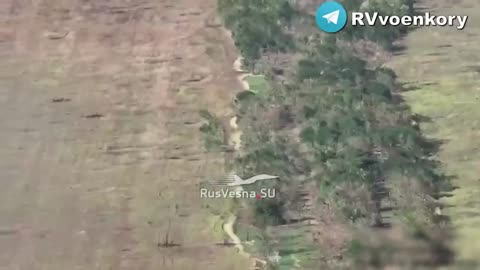 Airborne Forces soldiers destroy an enemy machine gun nest