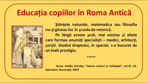 Educația copiilor în Grecia si Roma antică