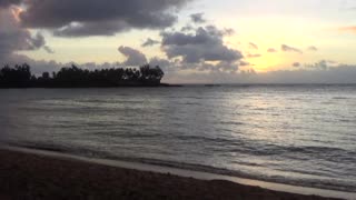 Kahuku, HI — Kawela Bay Beach Park - Sunset