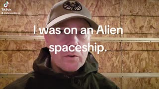 I was on an Alien Spaceship.