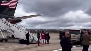 Trump Arrives in Scotland 05.1.2023