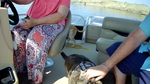 Wolford First Boat Ride