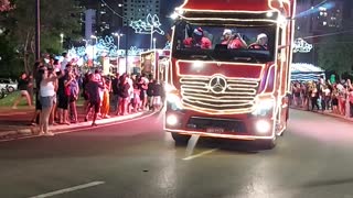 Coca-Cola's Christmas Motorcade