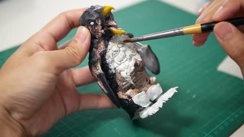 How To Make a Zombie Penguin From Polymer clay