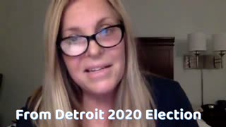 2020 Election Fraud In Detroit -Military Mail In Ballots Fake