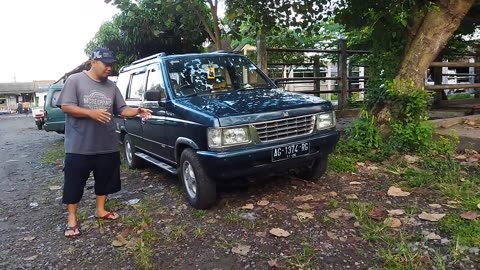 ISUZU PANTHER HIGRADE THE BLU OLD CAR