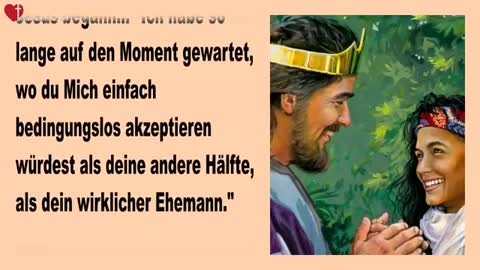 Ich sehne Mich nach einer Beziehung mit euch, aber Ich bin kein leichter Fang ❤️ Liebesbrief Jesu