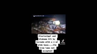 Tornado Mississippi Alabama 2023
