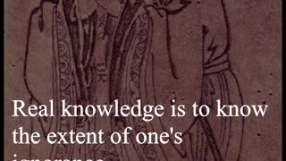 Confucius Quote - Real knowledge is to know the extent of one's ignorance...