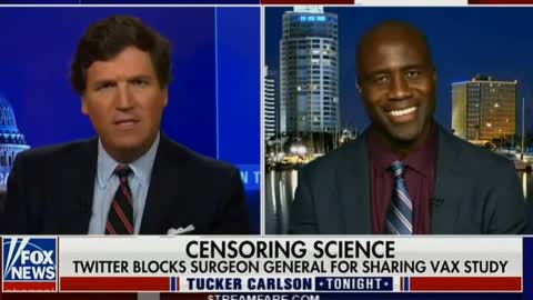 TUCKER CARLSON. FLORIDA Surgeon General o Discuss the Dangers of the COVID Vaccines on Young Men increase in deaths of 80% between the ages of 18 and 40 and Twitter’s Desperate Attempt to Silence Him. WOW. Vaccines are very unsafe. THIS IS HUGE. murder