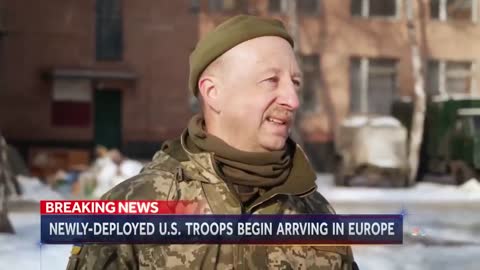 Newly Deployed U.S. Troops Arrive in Europe