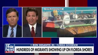 Gov. Ron DeSantis talks about deploying the National Guard to help deal with Biden's border crisis