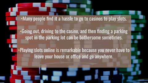 Points that make online slots most preferred