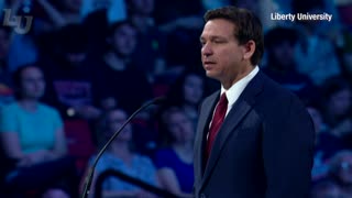 Gov. DeSantis calls Florida a “refuge of sanity” at Liberty University’s Convocation