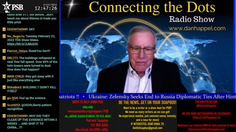 2022-02-22 11:00 EST - Connecting the Dots: with Dan Happel