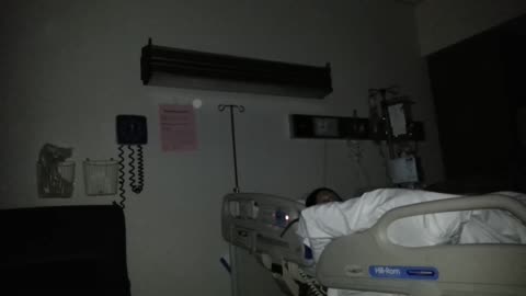Paranormal ORBS floating around a dying mother in hospital