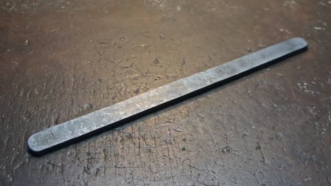 Meteorite Damascus steel.