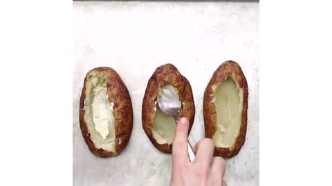 Loaded Baked Potatoes 4 Ways