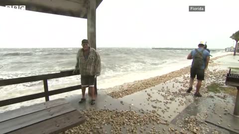 Hurricane Nicole makes landfall in Florida causing power outages