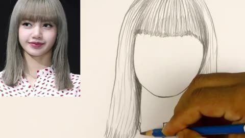 Pencil Sketch Lisa Blackpink Lalisa