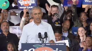 Former President Obama speaks at MI rally