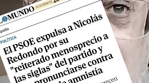 El PSOE expulsa a Nicolás Redondo