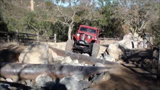 Wheeling at Christmas in the Willys Pickup