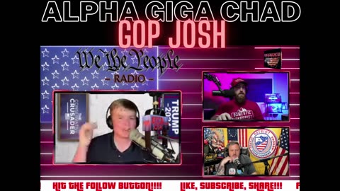 GOP Josh on "We The People Radio" with James and Alan