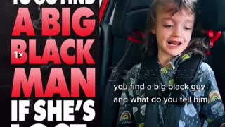 Mom Tells Child To Go Find A Big Black Man If She's LOST #VishusTv 📺