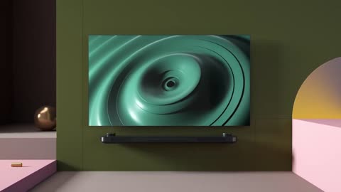 LG SIGNATURE OLED TV W - A TV that dissolves into the space it fills (Collabo with Santi Zoraidez)