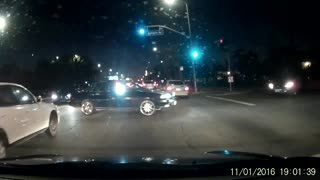 Close Call at Intersection