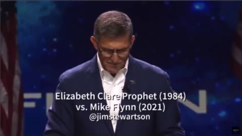Mike Flynn channels EC Prophet - Theosophy 7 Rays doctrine