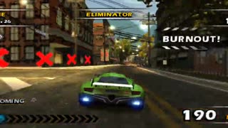 Burnout Dominator - World Tour Super Series Event 9 Gameplay(PPSSPP HD)