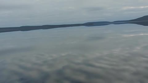 Jet Ski Ride on Beautifully Reflective Calm Lake
